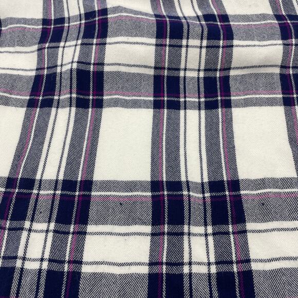 RAILS Jordyn Plaid Tunic Sleeveless Button Up Flannel Top Womens Size L High Low - Picture 9 of 10